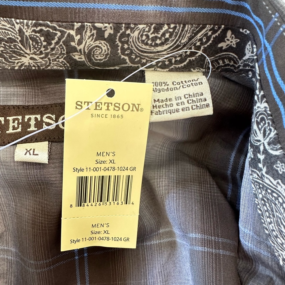 Stetson Pearl Snap Button Down - Picture 7 of 7